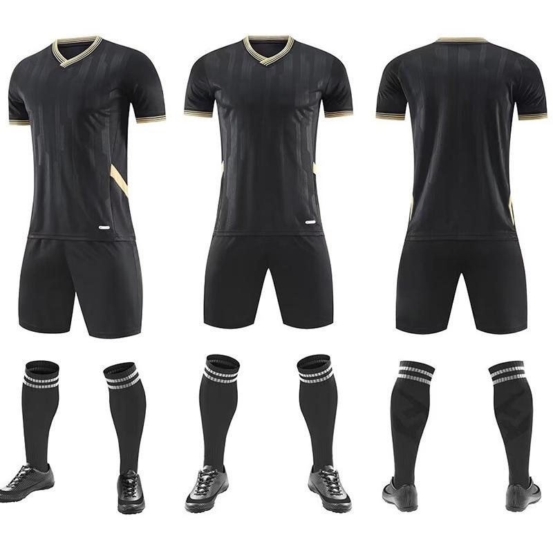 Football Jersey Set Men'S Training Jersey Adult Children'S Sports Student Competition Jersey Print Number Short-Sleeved Jersey Men'S And Women'S Summe