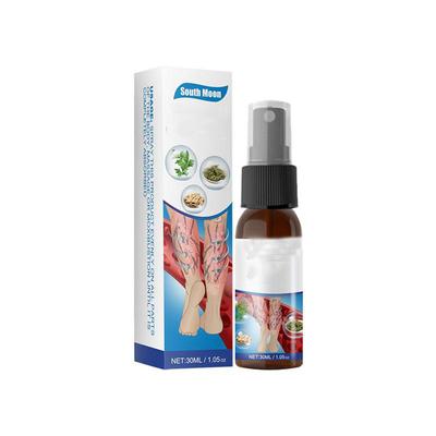 1 scatola di cerotto spray per gambe in gesso per gambe e piedi, spray per gonfiore, cerotto professionale sano ad assorbimento rapido, spray unisex