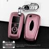 Ford Model A Carbon Fiber Pattern TPU Car Key Protective Case