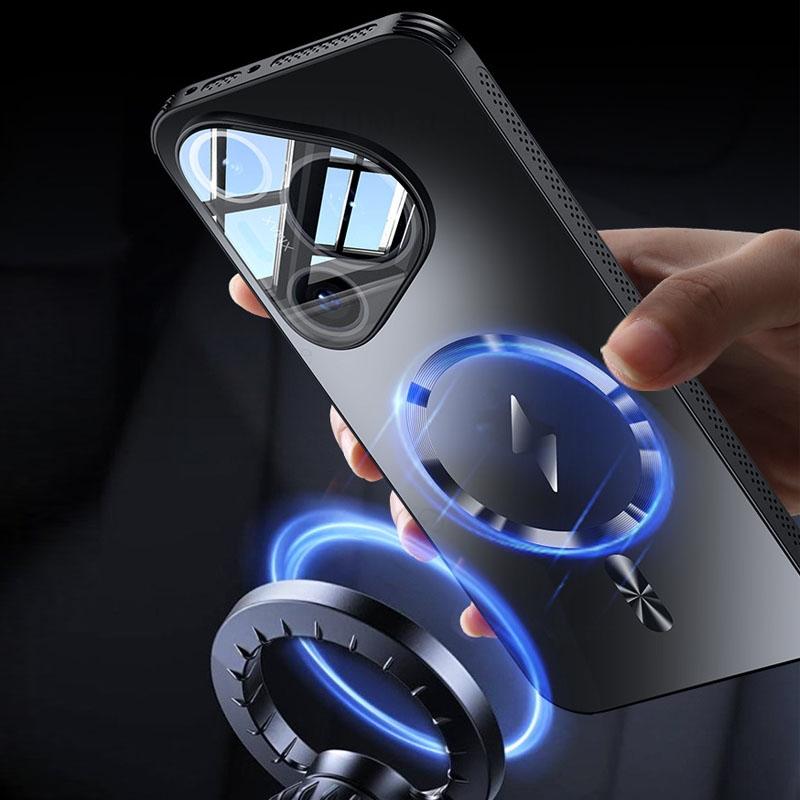 Husă Magnetică Cooling Armor Pentru Huawei Pura 70 Pro Plus Pentru Magsafe Magsafing Husă Pentru Nova 12 Pro 11 Ultra Mate 60 50 Pro Plus