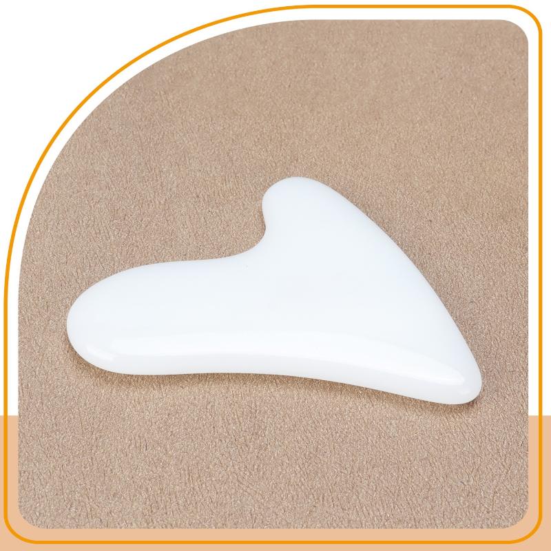 High Silicon Glass Gua Sha Board Facial Scraper Plate Lift Massage For Face Body Neck Leg Skin Care Beauty Health Massager