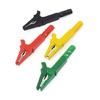 Alligators Clip Banana Plug Test Probes Leads Cable Probes Connectors 4mm Banana Plug Cable Clip Insulated Electric Clip