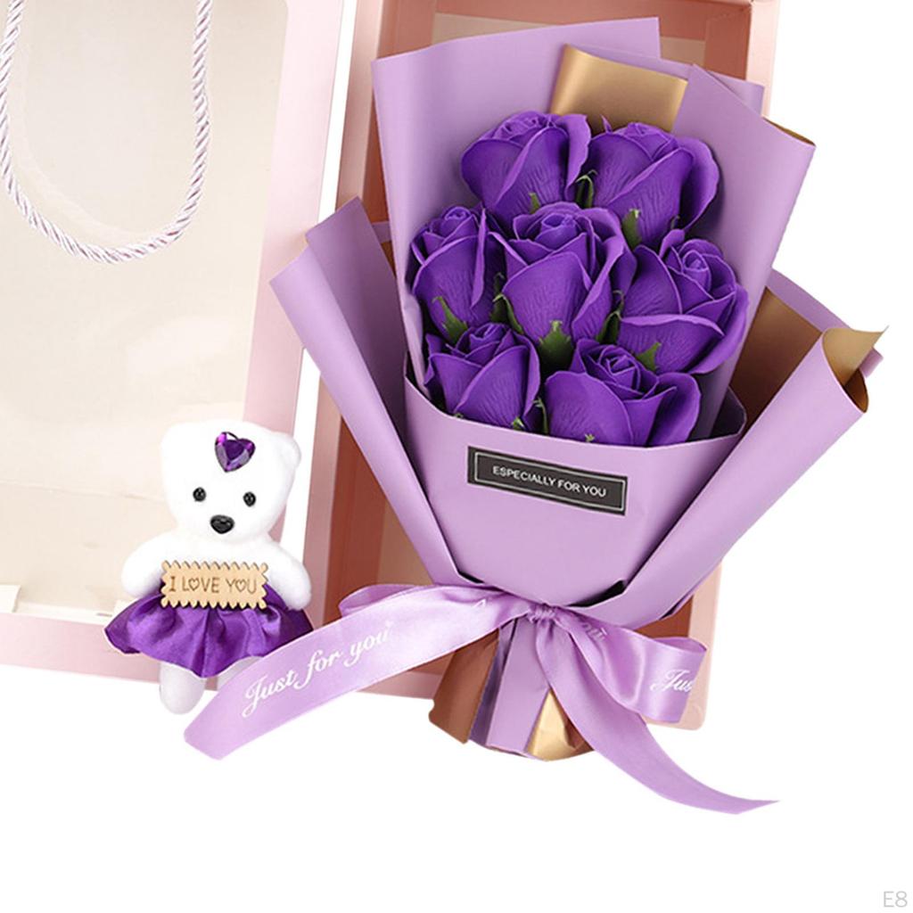 Elegant Floral Soap Arrangement for Special Occasions