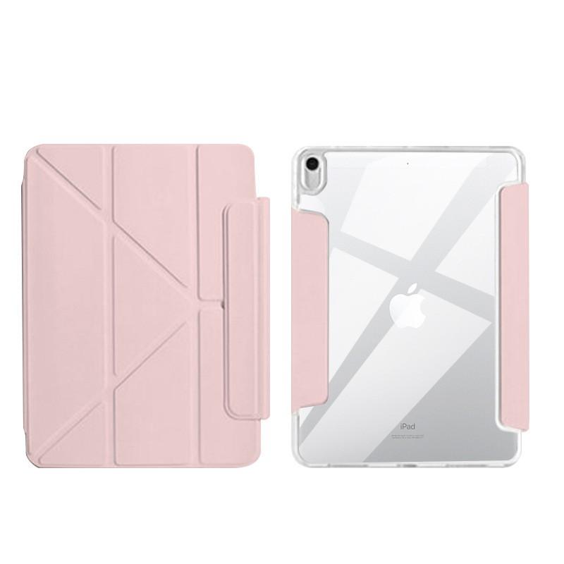 Slim Tri-Fold Tablet Case MatePad 11 IPad 10.2 With Magnetic Stand Shockproof Faux Leather Cover