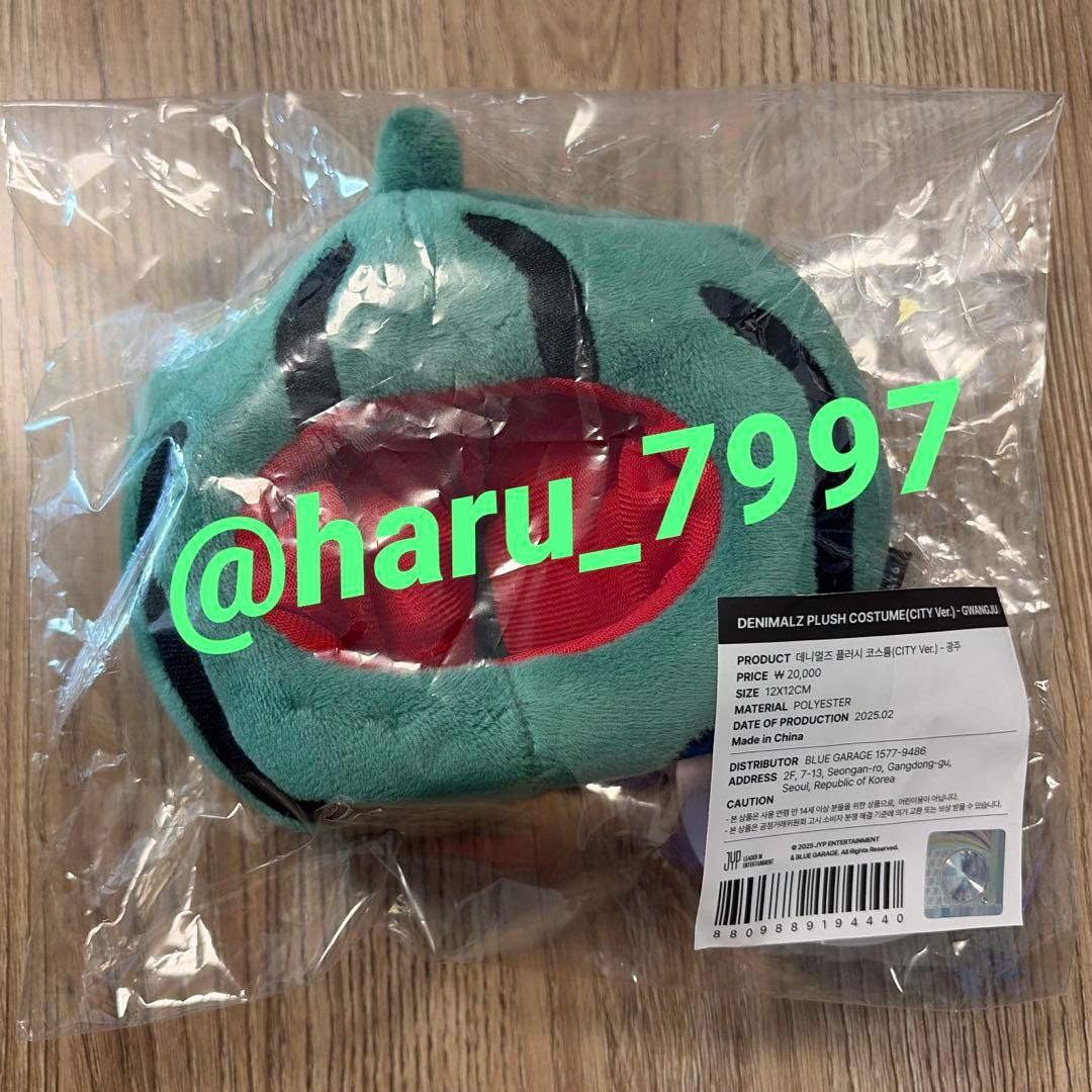 [USED] Day 6 Korea Concert Gwangju Limited Edition MD Watermelon Plush Toy