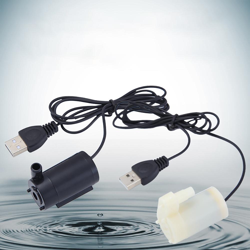 

Кабель USB 1M DC Mute 3V5V6V Міні-занурювальний водяний насос жовтий