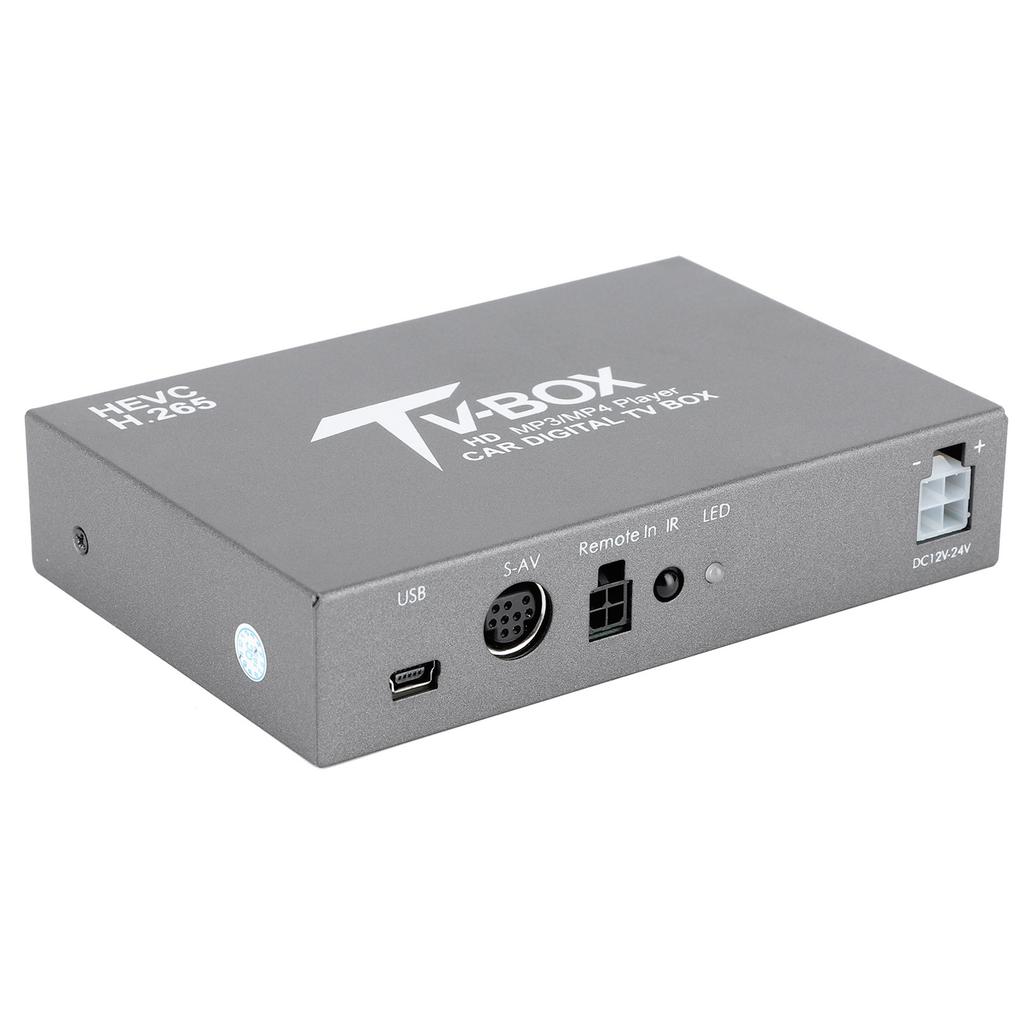 Car Digital TV Box Receiver Standrad H.265 6M7M8M Channel Band Width PALNTSC Video System