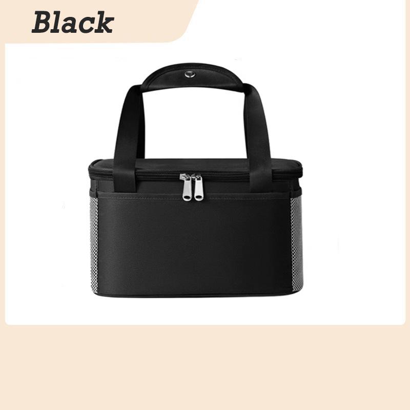 1pc Large-capacity Insulated Box Oxford Cloth Refrigerated Ice Pack Outdoor Camping Portable Hand-held Picnic Bag Storage Bag