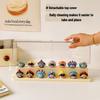 Clear Acrylic Display Case Dustproof Organizer Box for Collectibles Figures Miniatures and Toys with Transparent Showcase
