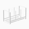 cmaos Kitchen Countertop Pot Lid Storage Rack