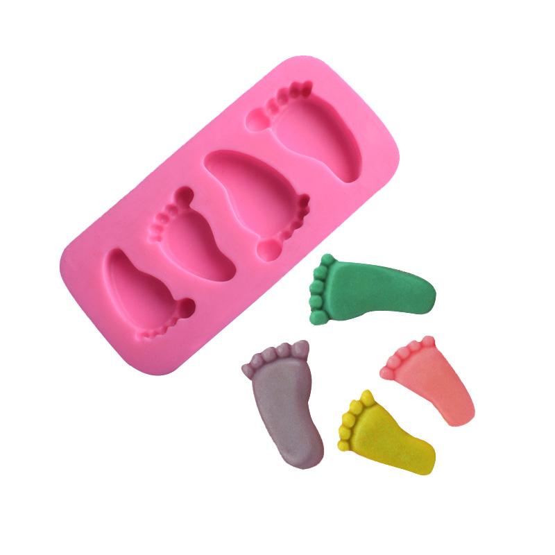 Für Kuchen-schokoladen-Zucker-Form-Fondant-Kuchen-Dekoration-Werkzeug TOSSPER Silikon-Form 3D-babyschuh-Form-Kuchen-Form Für Kuchen-schokoladen-Zucker-Form-Fondant-Kuchen-Dekoration-Werkzeug TOSSPER Silikon-Form 3D-babyschuh-Form-Kuchen-Form
