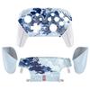 eXtremeRate Handle for Switch Pro DIY Replacement Grip Housing Case Cover with Porcelain Dragon Design for Switch Pro Controller Faceplate/Backplate