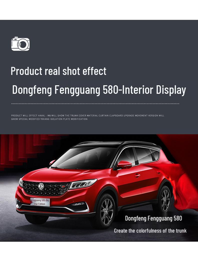 Dongfeng Fengguang 580 Tailgate Storage Partition & Interior Modification