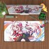 Anime Non-slip Rubber Mouse Pads Large Gamer Desktop Cabinet Carpets Hololive Nakiri Ayame Mauspad Office XXL Gaming Accessories