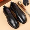 Fashion Leather Shoes For Man Genuine Leather Casual Shoes Fashion Business Oxford Shoes High Quality Designer Work Shoes