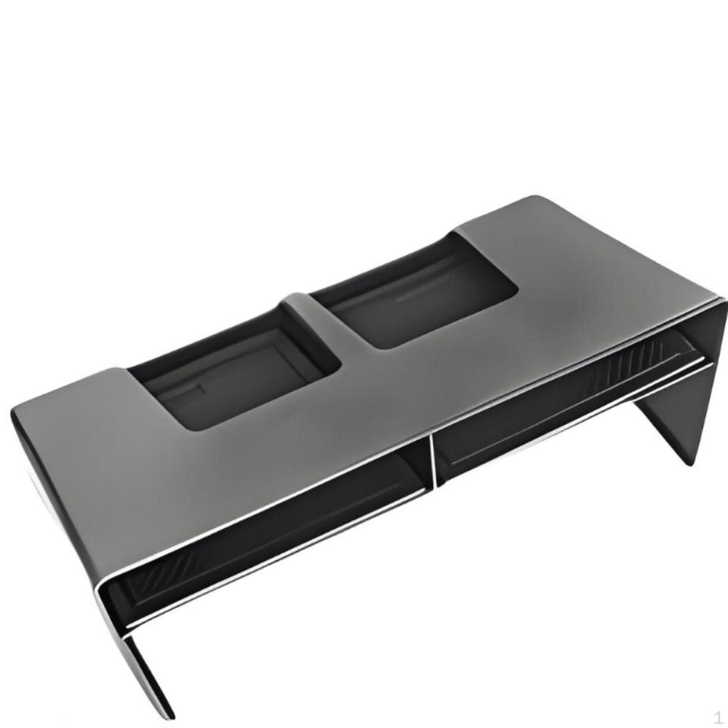 Center Console Organizer, Armrest Tray for 20232026 automobile SUV, sturdy ABS Black