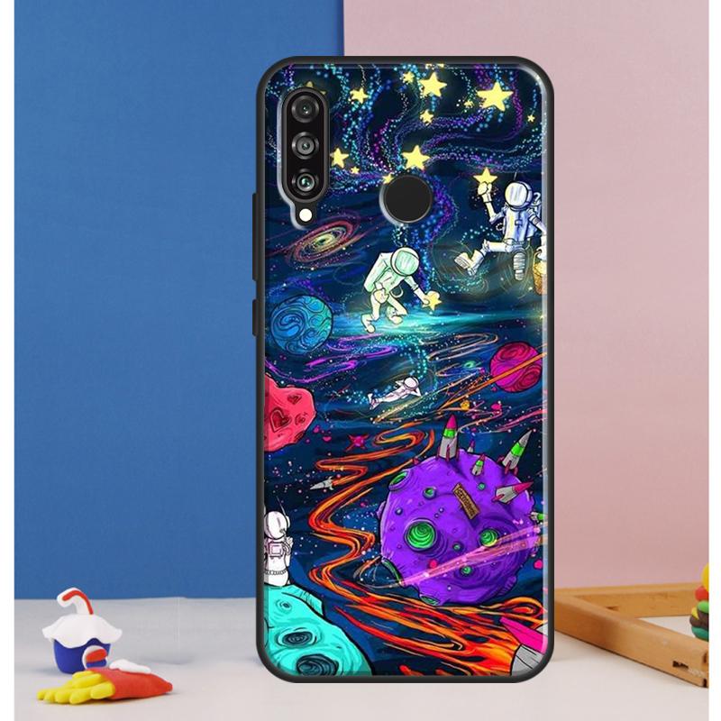 

Art Aesthetic Trippy Psychedelic Case For Huawei Nova 10 9 SE 8i 11i 12i 12s Y60 Y61 Y70 Y90 Y72 Y73 Y91 P60 Pro P30 P40 Lite Huawei Nova Y73
