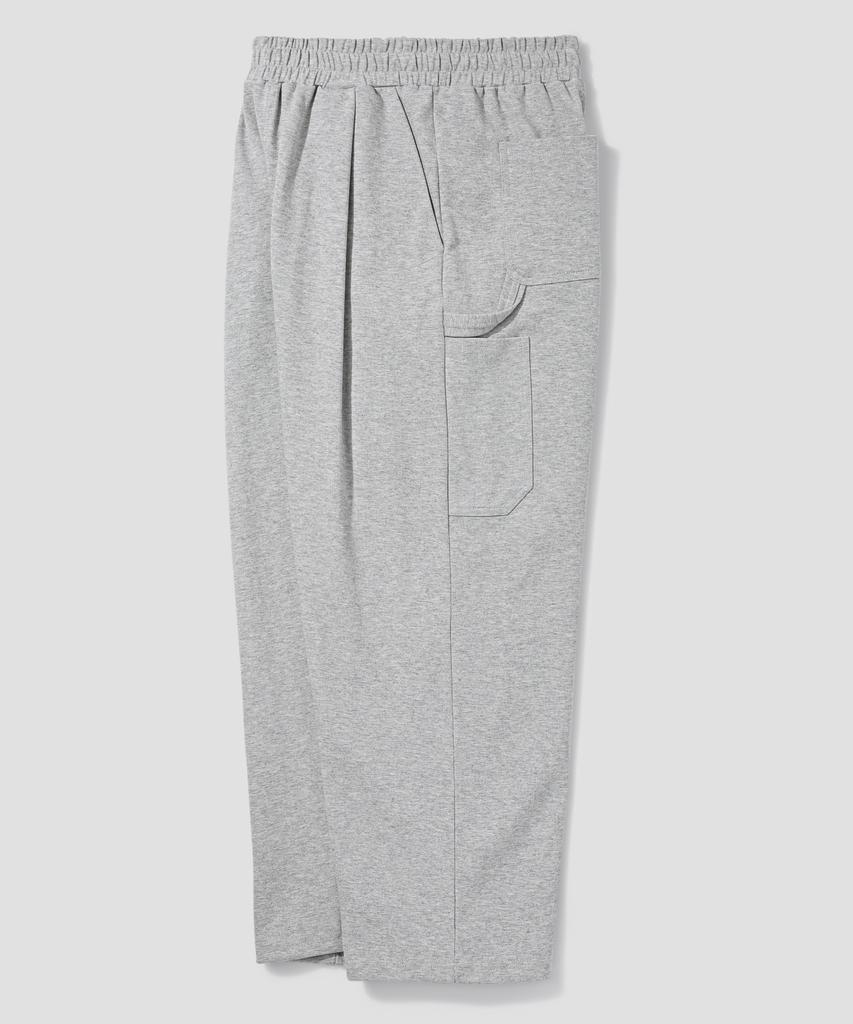 AGOD Carpenter Daimaru Sweat Wide Pants [Gray]