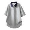 2026 Summer Men's & Unisex College-Style Short-Sleeved POLO Shirt - New High-End Two-Piece Design
