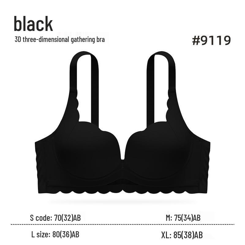 

Бесшовный комплект нижнего белья пуш-ап: Увеличивает маленькую грудь, Удобный, Дышащая поддержка, с дизайном чашечек-ладошек. 32/70 (Standard Cup)