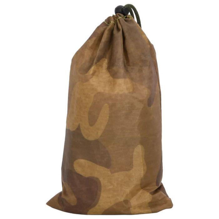 Camouflage Net with Storage Bag 316x296 Cm Sand