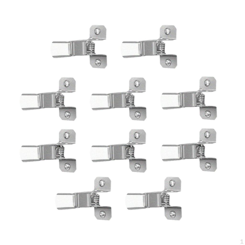 10x Shovels Holders Grip Clips Organizers Wall Mounted Multipurpose Brooms Gripper Mops