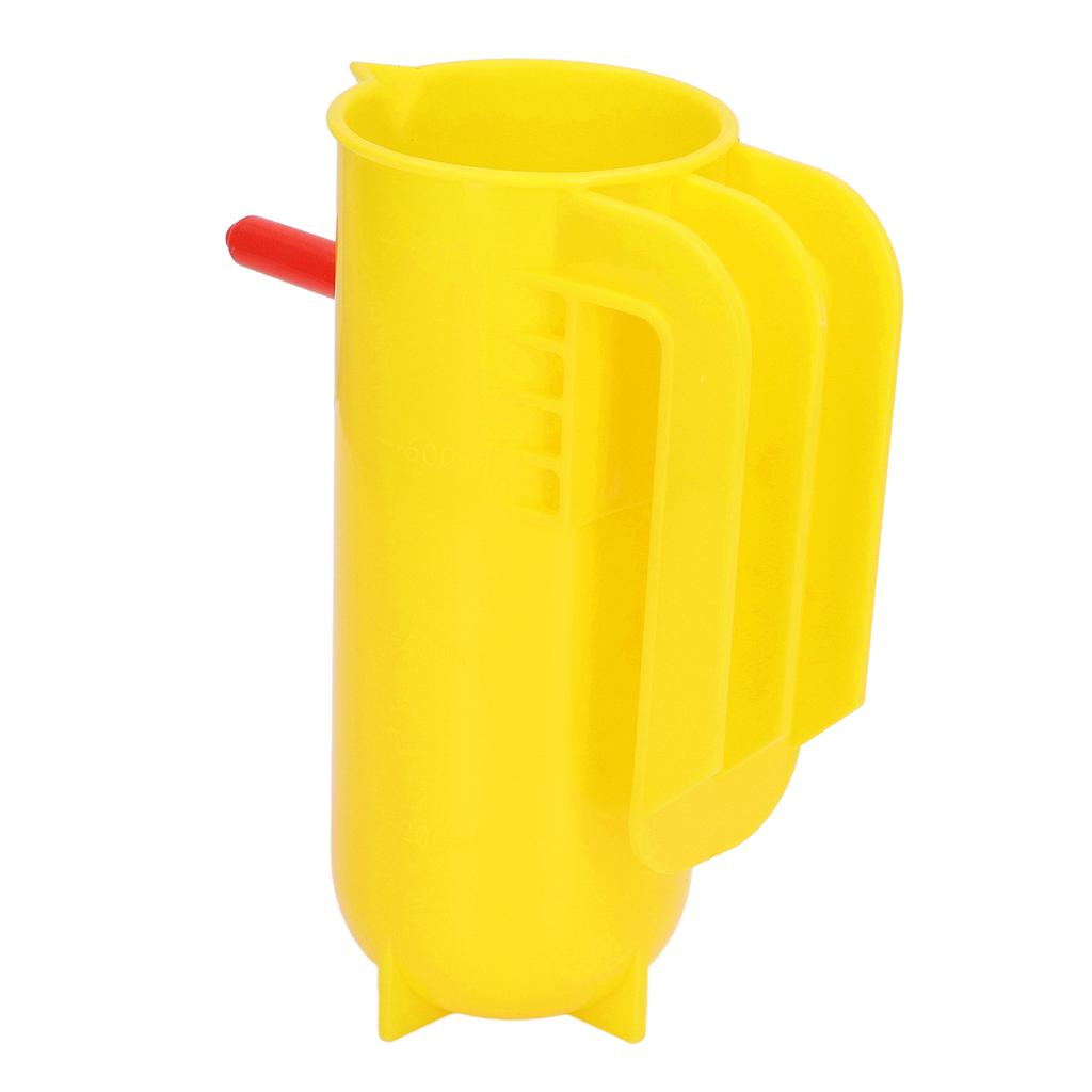 Lamb Milk Feeder Bottle 800ML Scale Accurate Quantitative Small Animal Calf Goat Pacifier Feeder Milk Bottle with Hand Grip