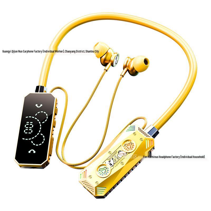 Sports Bluetooth Earphones with Ultra-long Battery Life and Neckband Design