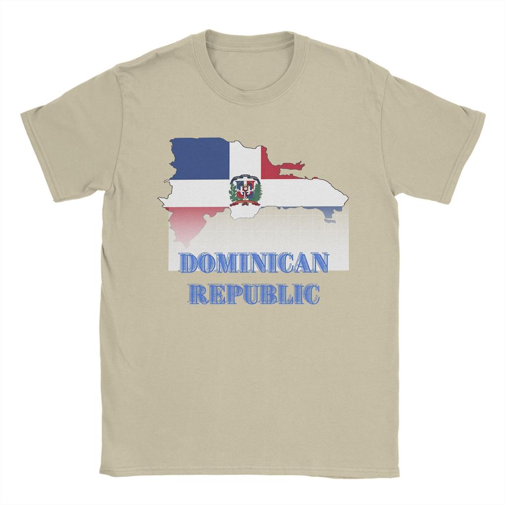 Vintage T Shirt Summer Dominican Republic Trending T Shirts Cotton Tee Shirt for Couple Y2K Funny Wholesale Short Sleeve Tees
