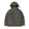 [Snowpeak] Drypeak Windstopper Utility Heavy Down Jacket Dark Khaki (S25WMPDJ04)