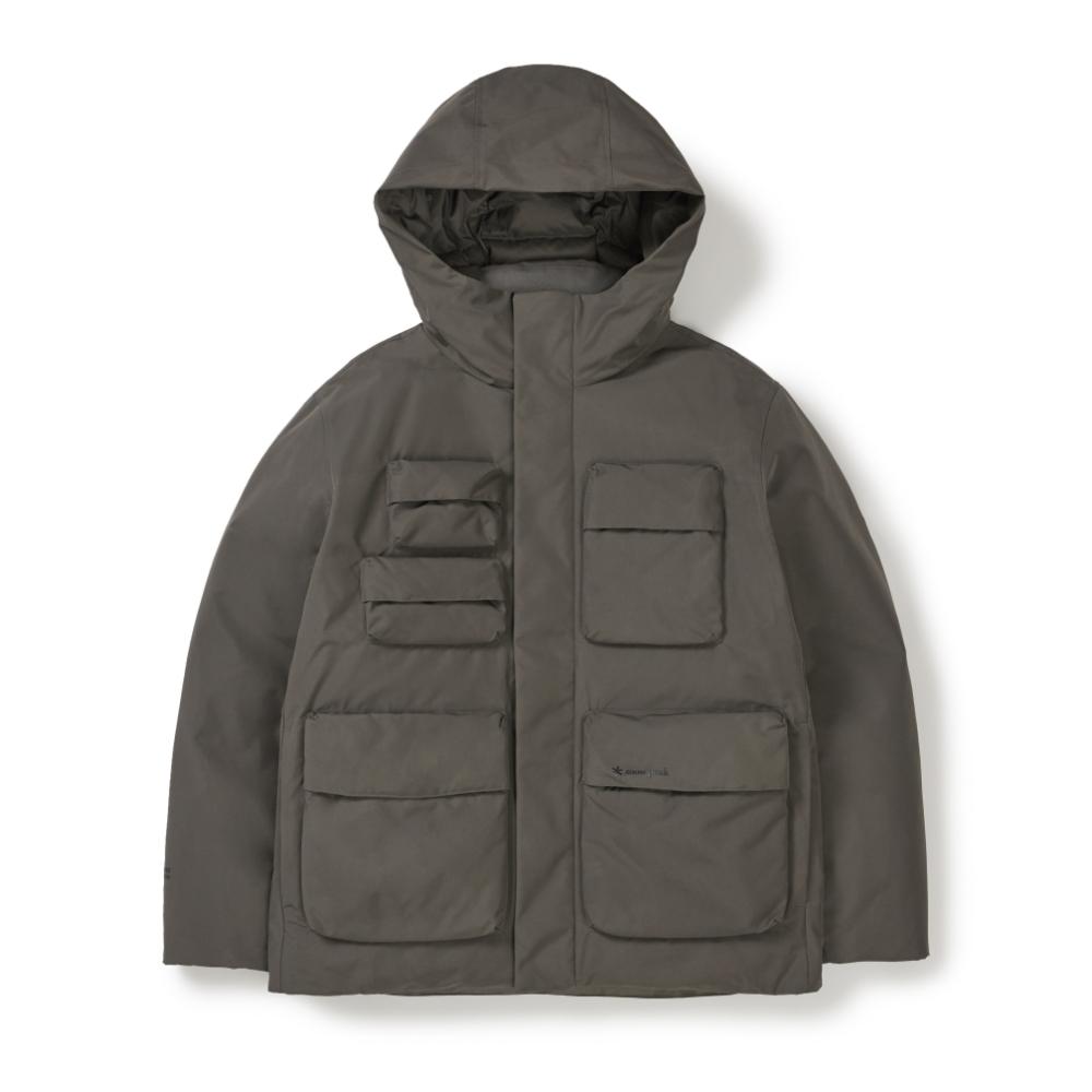 [Snowpeak] Drypeak Windstopper Utility Heavy Down Jacket Dark Khaki (S25WMPDJ04)