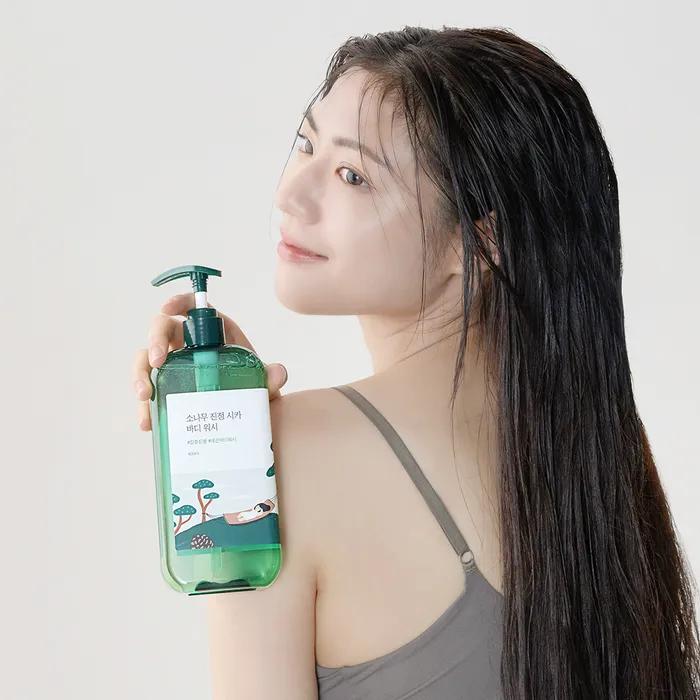 [SET] Gel Douche Apaisant Cica Pin 400ml + Nettoyant Intime 150ml