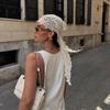 Damen Blumenspitze Schal & Kopftuch Geeignet für Strandparty Formelle Anlässe Damen Bandana Sommer Outfits Strand Haarschmuck