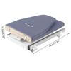 180 ° Free Rotation Ironing Base Plate Foldable Ironing Board Cabinet Mount Push-Pull Sturdy Metal Frame