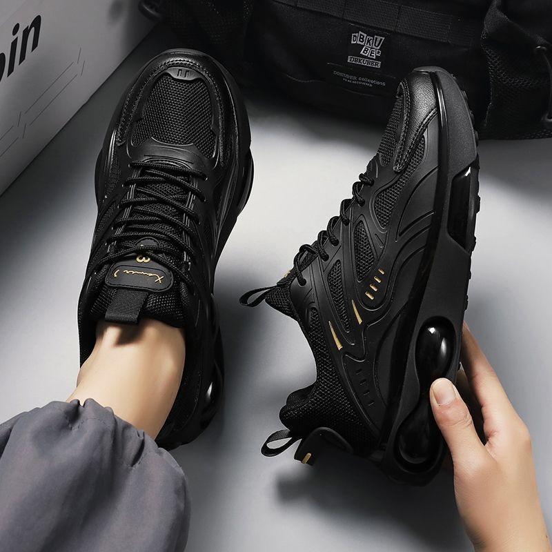 Men's Sports Shoes Autumn Sports and Leisure Shoes Trend Fly-woven Breathable Soft Sole Fashion Mesh Men's Shoes