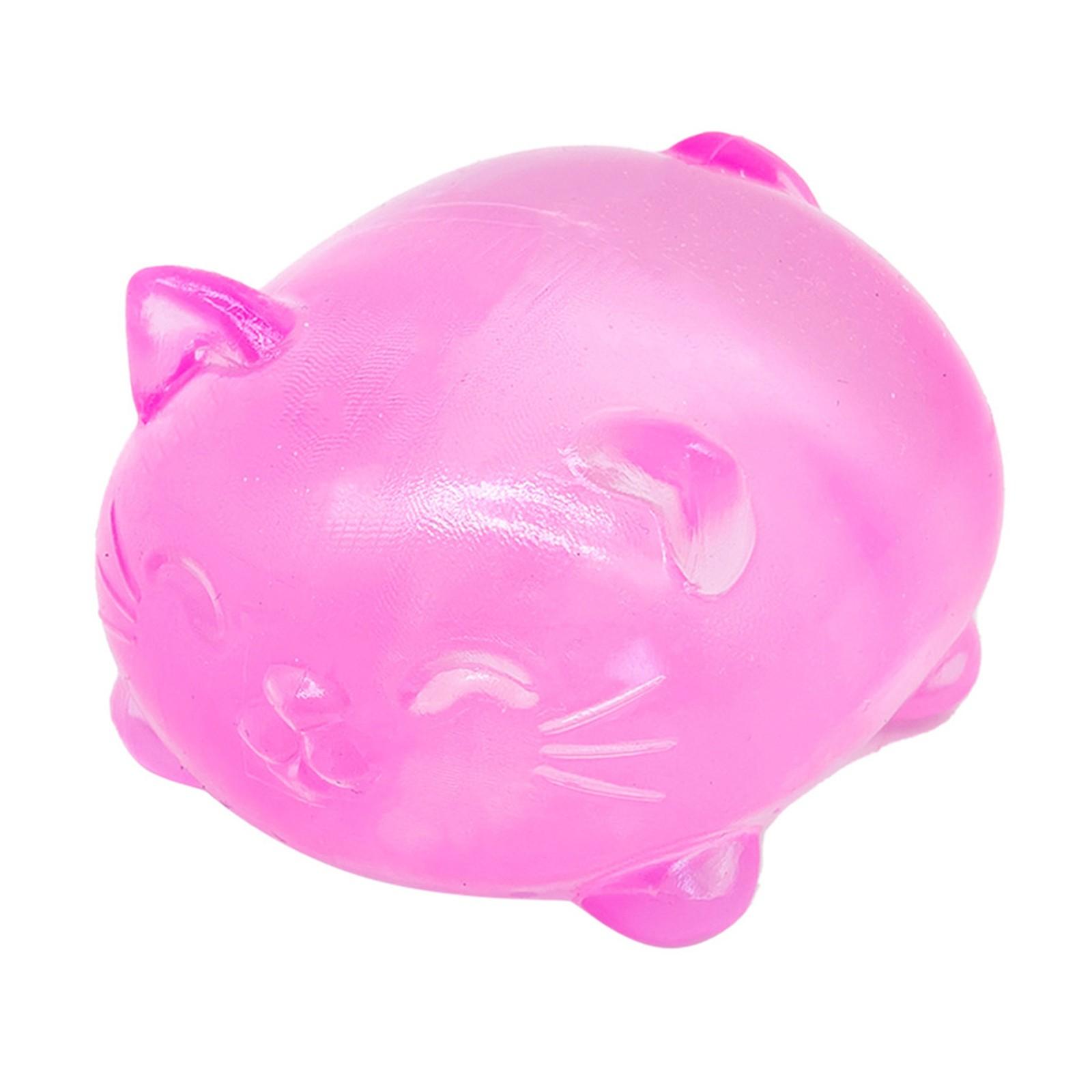 

Мяч для декомпрессии кота Мальтоза Кошка Щипок Игрушка для декомпрессии Мальтоза Щипок Декомпрессия One Size фиолетовый