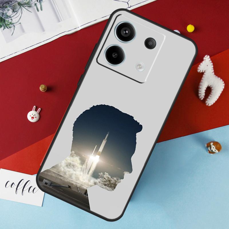 Elon Musk Case For Xiaomi Redmi Note 12 11 10 9 8 13 Pro Plus 12S 11S 10S 9S 10A 9C 10C 12C 13C Cover