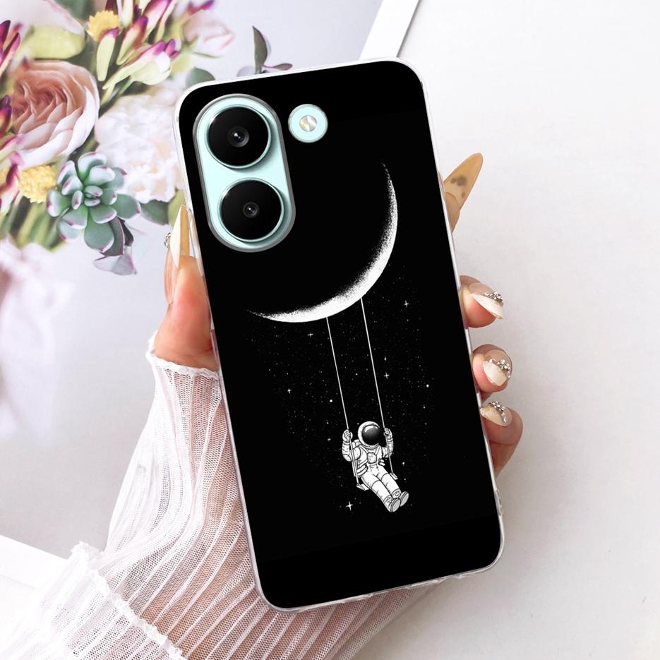 For Xiaomi Poco X8 Pro 5G Case Cute Cat Peacock Painted Cover Soft Slim Phone Case For Xiaomi Poco X8 Pro Max PocoX8 Pro 5G Bags
