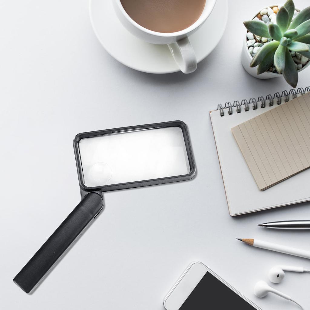 Single Lens Eye Loupe Magnifier Handheld 2.5X 8X Magnifying Glass Foldable for Reading Gems Jewelry Magnifying Lens