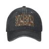 Kizomba Samakaka Ankara African Pattern Wax Washed Denim Cap Casual Baseball Caps Adjustable Hat Summer Unisex Baseball Hats