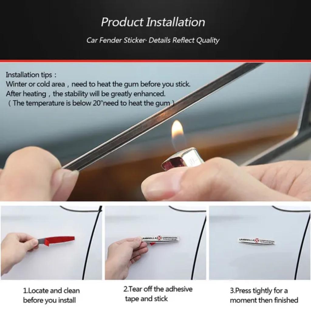 Daihatsu Terios Sirion YRV Charade Feroza Mira Rocky Auto Fender Emblem Abzeichen Metall Aufkleber Aufkleber