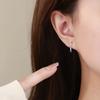 Geometric Hook Earrings Exquisite Geometric Minimalist Style Gentle Earrings