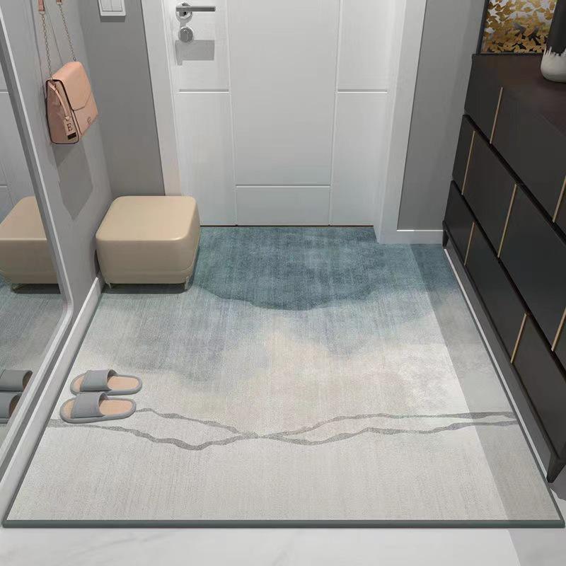 Luxury Printed Entrance Doormat: Dirt-Resistant Household Foyer Pad
