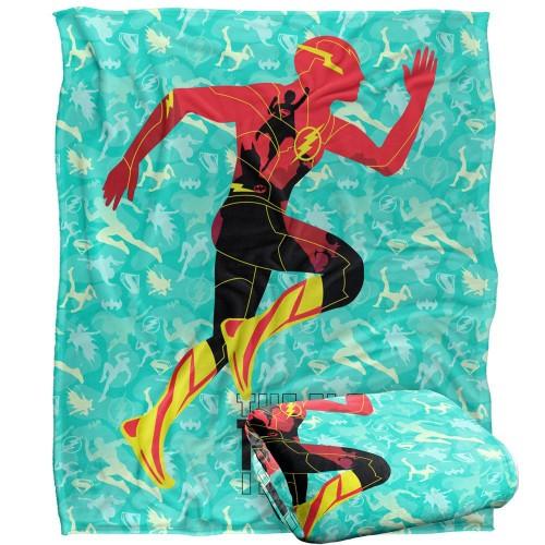 The Flash Silhouette Blanket