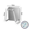 Stainless Sponges Holder Steel Kitchen Self Adhesive Sink Drain Basket Storage Rack Wall Hook Home Organizer Kitchen Accessories