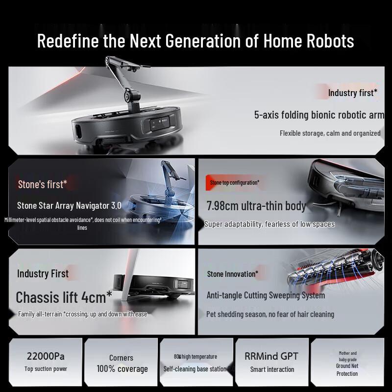 Roborock G30 Space Exploration Robotic Vacuum and Mop