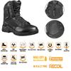 MAGNUM Strike Force 8.0 SZ Zip WP Waterproof - Herren Tactical Boots Einsatz Stiefel Schwarz M801395-021 ORIGINAL