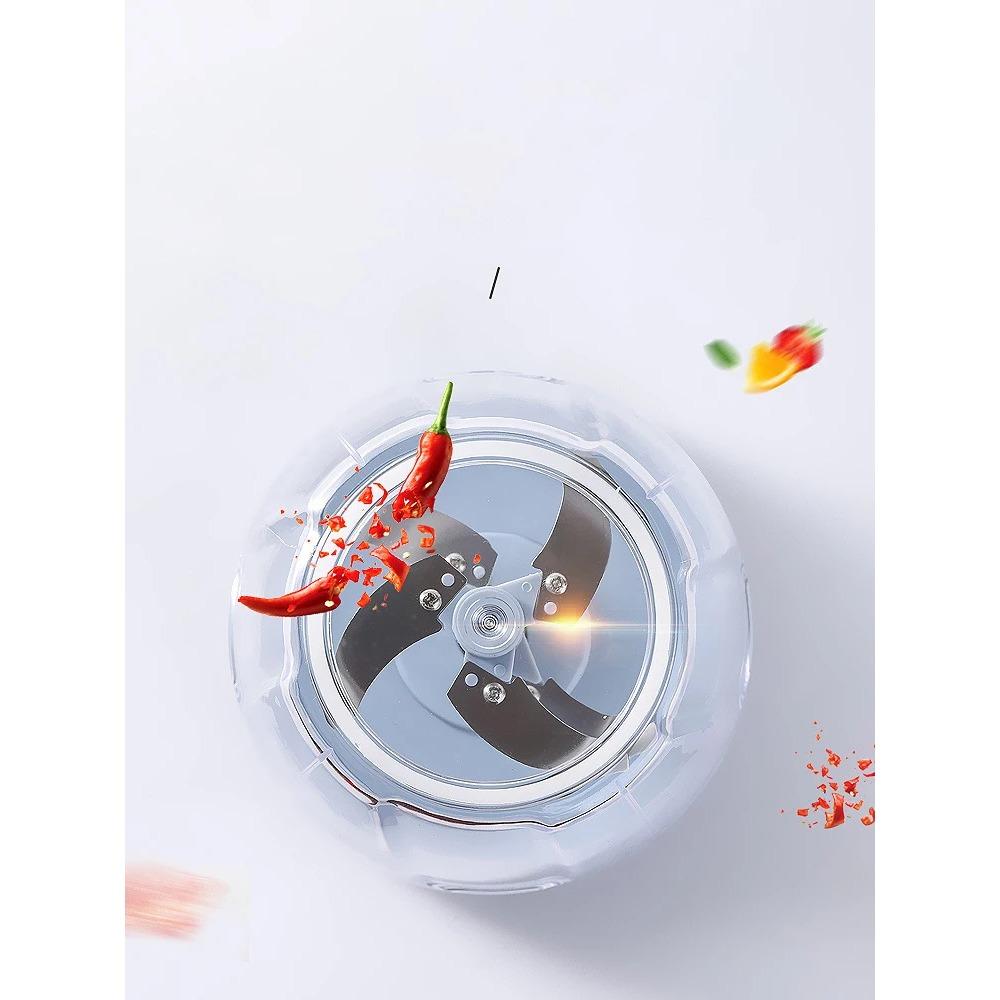 500/900ML Manual Meat Mincer Garlic Chopper Rotate Garlic Press Crusher Vegetable Onion Cutter Kitchen Cooking Accessories