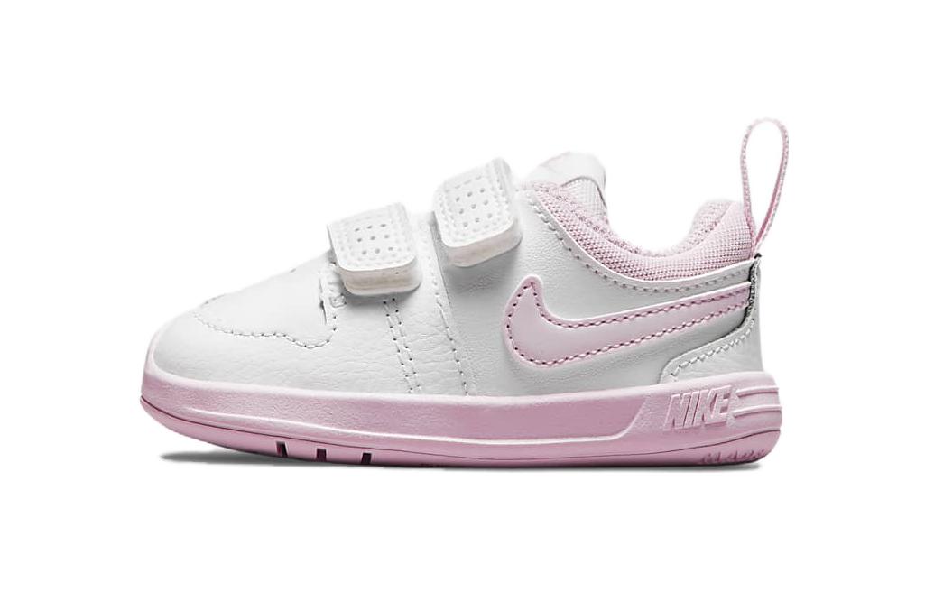 Nike Pico Low top Toddler Shoes White Pink Infant And Toddler AR4162-105 25