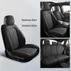 Napa Leather Universal Car Seat Covers - Full Coverage, All-Season Cushions